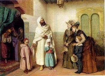 unknow artist Arab or Arabic people and life. Orientalism oil paintings 22